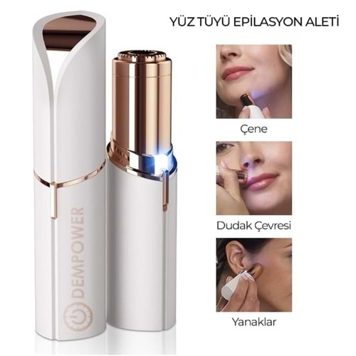 DEMPOWER YÜZ TÜY ALICI EPİLASYON ALETİ