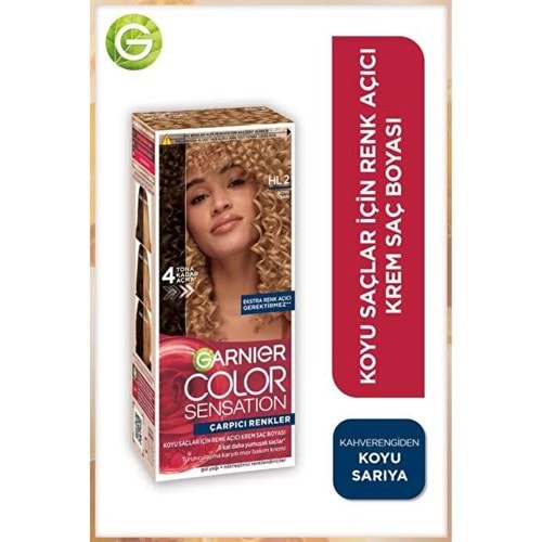 GARNIER COLOR SENSATION HL2 KOYU SARI