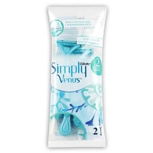GİLLETTE SIMPLY VENUS POŞET 2Lİ