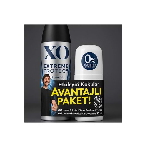 XO DEO&ROLL-ON EXTREME & PROTECT MEN AVANTAJLI PAKET