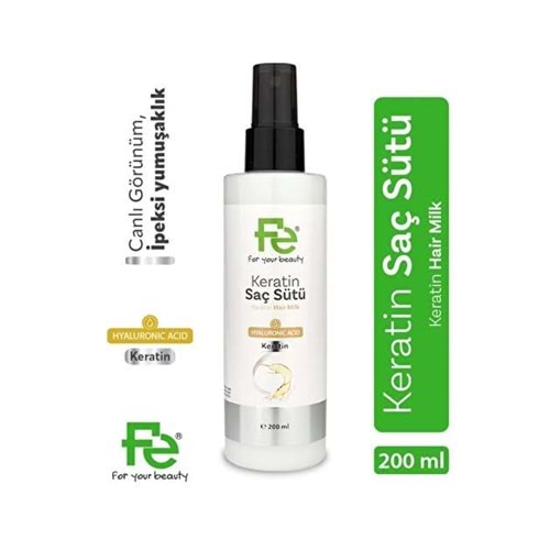FE KERATİN SAÇ SÜTÜ 200 ML