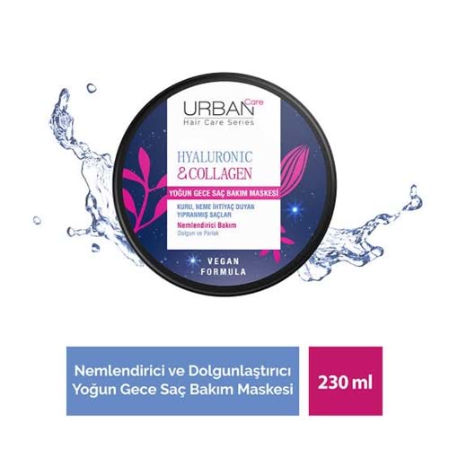 URBAN CARE YOĞUN GECE SAÇ BAKIM MASKESİ 230 ML