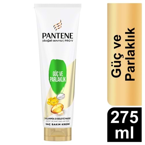PANTENE GÜÇ VE PARLAKLIK SAÇ BAKIM KREMİ 275 ML