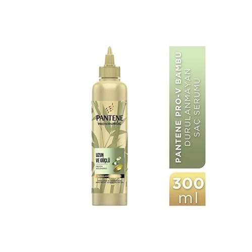 PANTENE UZUN VE GÜÇLÜ DURULANMAYAN SAÇ KREMİ 300 ML
