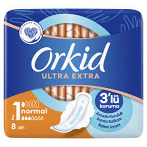 ORKID ULTRA EXTRA NORMAL PED 8Lİ