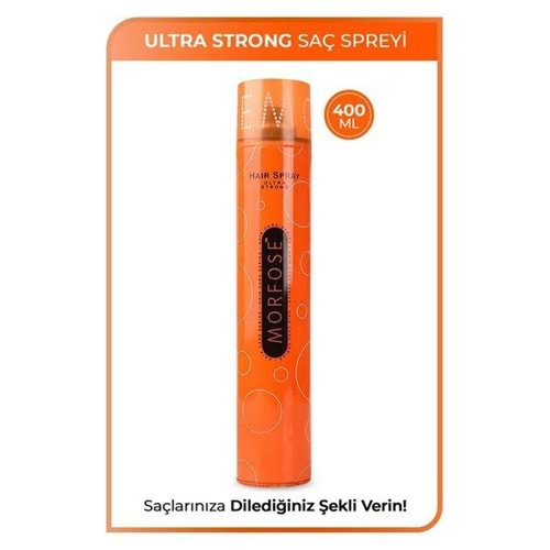MORFOSE ULTRA STRONG SAÇ ŞEKİLLENDİRİCİ SPREY 400 ML