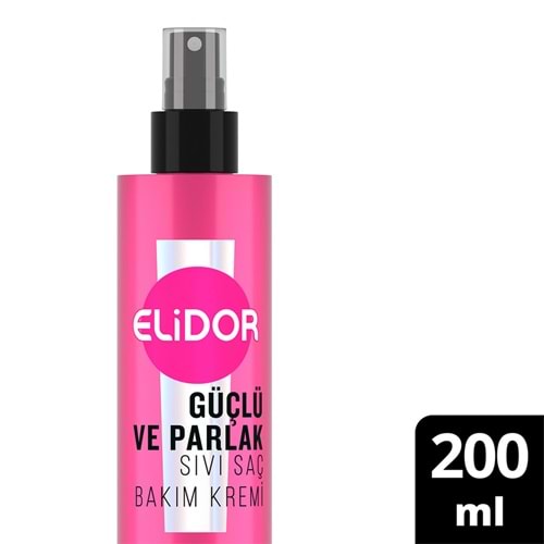 ELİDOR GÜÇLÜ VE PARLAK SIVI SAÇ BAKIM KREMİ 200 ML