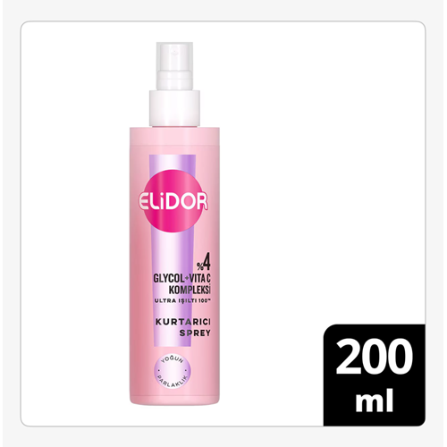 ELİDOR IŞILTI SERİSİ SIVI SAÇ BAKIM KREMİ 200 ML