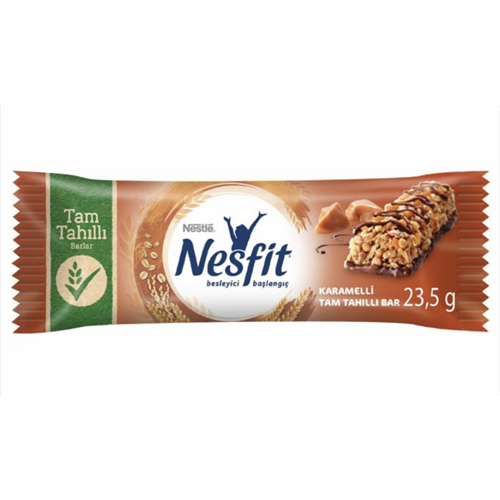 NESLE NESFİT KARAMELLİ TAM TAHILLI BAR