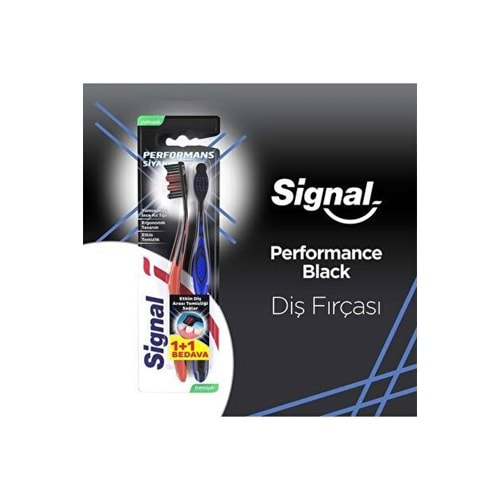 SIGNAL PERFORMANS BLACK 1+1 DİŞ FIRÇASI