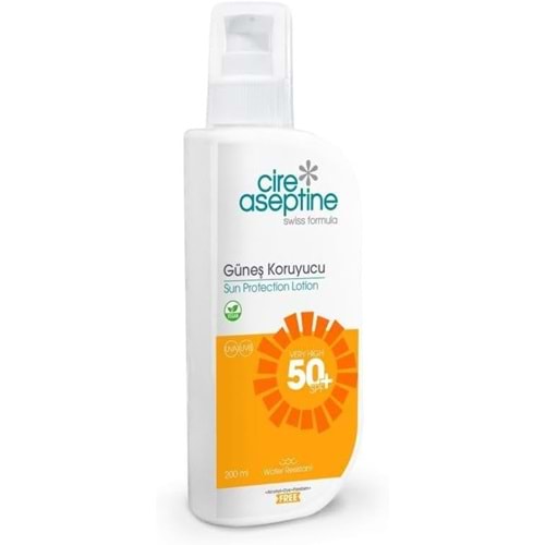 CİRE ASEPTİNE 50 SPF GÜNEŞ KORUYUCU 200 ML