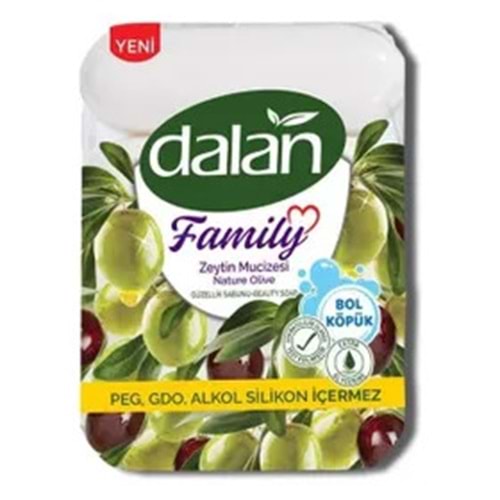 DALAN FAMILY ZEYTİN MUCİZESİ GÜZELLİK SABUNU 4x75