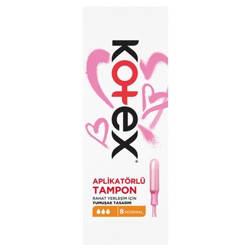 KOTEX APLİKATÖRLÜ TAMPON NORMAL 8 Lİ