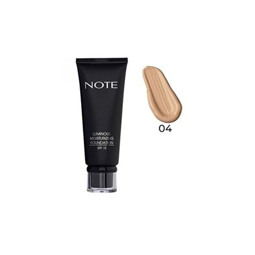 NOTE LUMINOUS MOISTURIZING FOUNDAYION NO 04