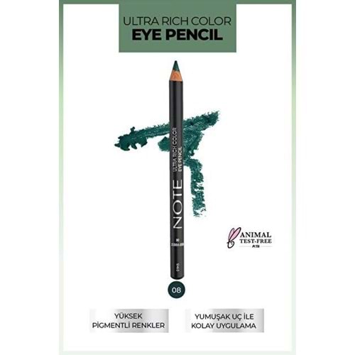NOTE ULTRA RICH COLOR EYE PENCIL NO 08