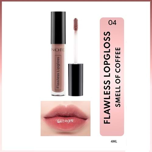 NOTE FLAWLESS LIPGLOSS NO 04