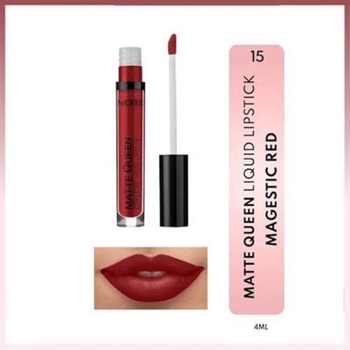 NOTE MATTE QUEEN LIPSTICK NO 15