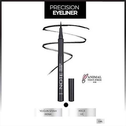 NOTE PRECISION EYELINER BLACK