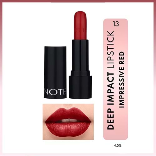 NOTE DEEP IMPACT LIPSTICK NO 13