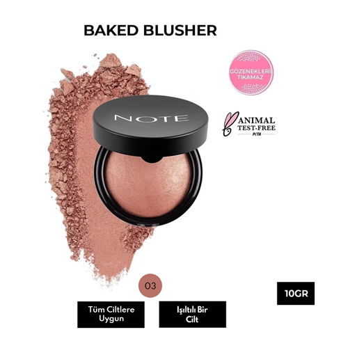 NOTE BAKED BLUSHER NO 03