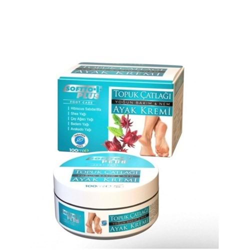 SOFTTO PLUS TOPUK ÇATLAĞI AYAK KREMİ 100 ML
