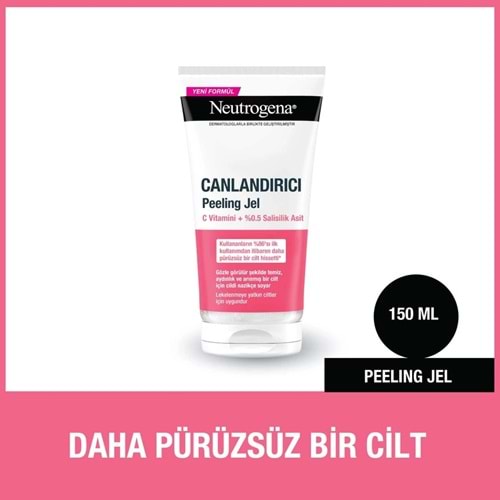 NEUTROGENA CANLANDIRICI PEELİNG JEL 150 ML