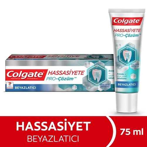 COLGATE HASS. PRO ÇÖZÜM BEYAZLATICI DİŞ MACUNU 75 ML