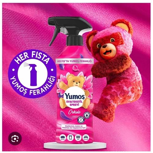 YUMOŞ ORKİDE EV & TEKSTİL SPREY 450 ML