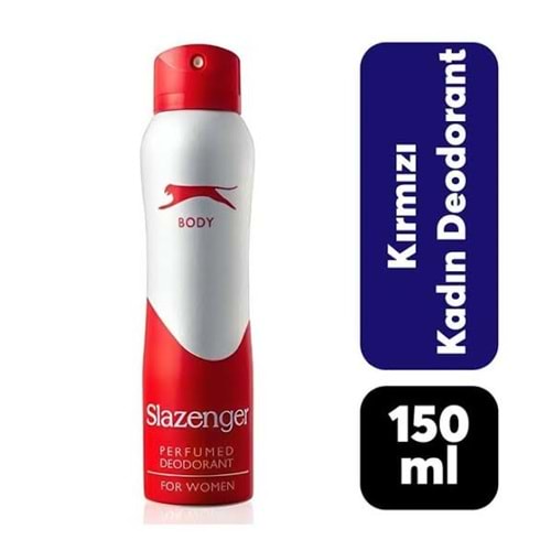 SLAZENGER ACTIVESPORT KIRMIZI KADIN DEODORANT 150 ML