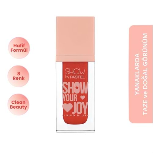 SHOW BY PASTEL SHOW YOUR JOY LIQUID BLUSH 52