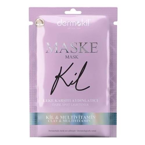 DERMOKİL LEKE KARŞITI AYDINLATICI KİL MASKE 15G