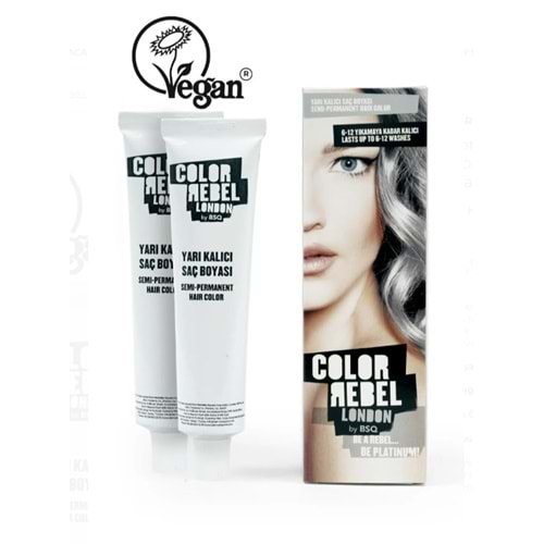 COLOR REBEL LONDON YARI KALICI SAÇ BOYASI PLATINUM