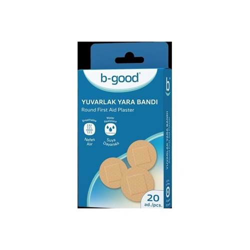 B-GOOD YARA BANDI YUVARLAK 20Lİ
