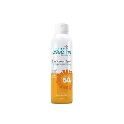 CİRE ASEPTİNE 50 SPF GÜNEŞ KORUYUCU SPREY 200 ML