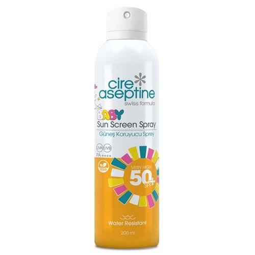 CİRE ASEPTİNE 50 SPF BABY GÜNEŞ KORUYUCU SPREY 200 ML