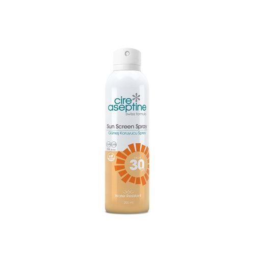 CİRE ASEPTİNE 30 SPF GÜNEŞ KORUYUCU SPREY 200 ML