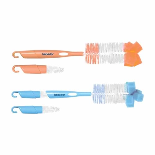 BEBEDOR BİBERON FIRÇA SETİ SÜNGERLİ