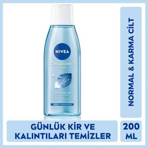 NIVEA CANLANDIRICI TONİK 200 ML