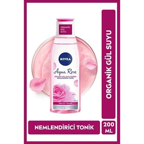 NIVEA AQUA ROSE NEMLENDİRİCİ TONİK 200 ML
