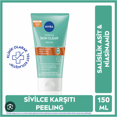 NIVEA DERMA SKIN CLEAR PEELING 150 ML