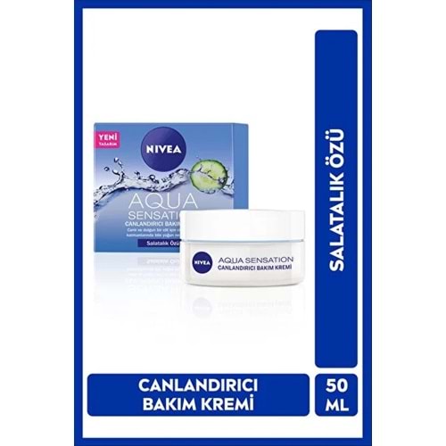 NIVEA AQUA SENSATION CANLANDIRICI BAKIM KREMİ 50 ML
