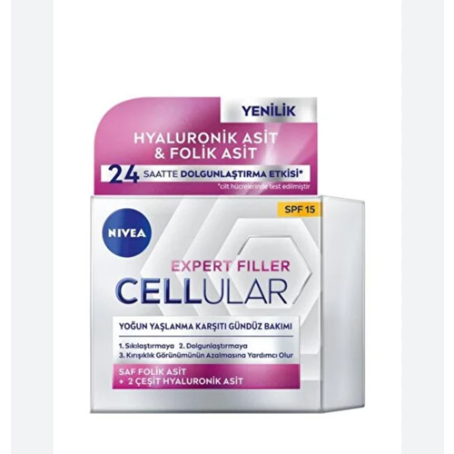 NIVEA EX. FILL. CELLUAR YOĞUN YAŞLANMA KARŞITI GÜNDÜZ BAKIM KREMİ 50 ML SPF 15