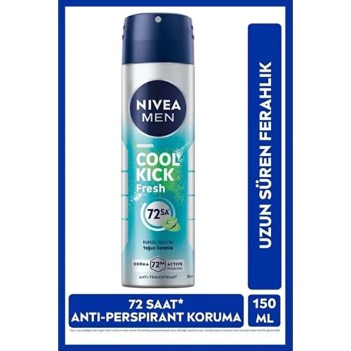 NIVEA MEN COOL KICK FRESH DEODORANT 150 ML
