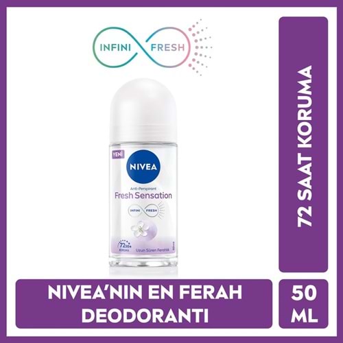 NIVEA FRESH SENSATION KADIN ROLL-ON 50 ML