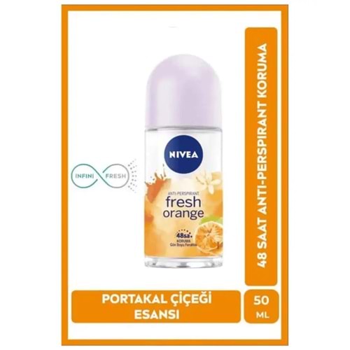 NIVEA FRESH ORANGE KADIN ROLL-ON 50 ML
