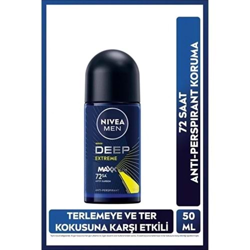 NIVEA MEN DEEP EXTREME ROLL-ON 50 ML