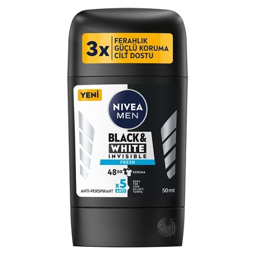 NIVEA MEN BLACK&WHITE FRESH STICK 50 ML
