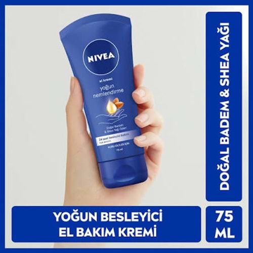 NIVEA EL KREMİ YOĞUN NEMLENDİRME 75 ML