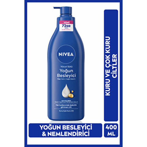 NIVEA YOĞUN BESLEYİCİ VÜCUT SÜTÜ 400 ML