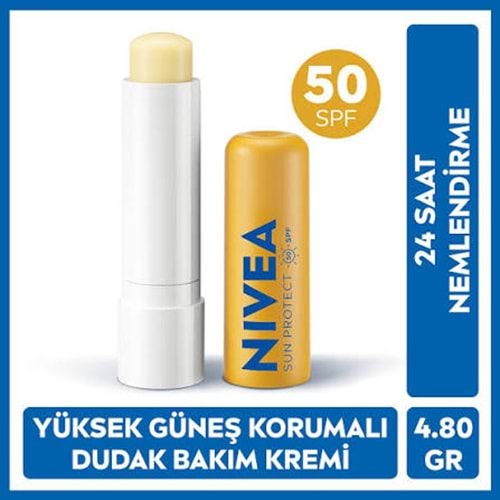 NIVEA SUN PROTECT SPF 50 DUDAK KREMİ 4,8 G